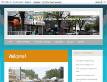 Tablet Screenshot of cathedralvillage.org